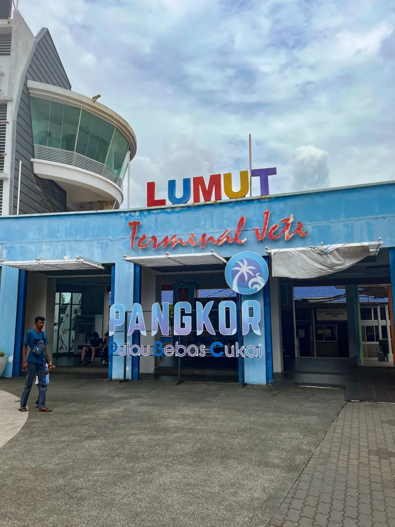 Lumut Terminal Jetty in Lumut, Malaysia