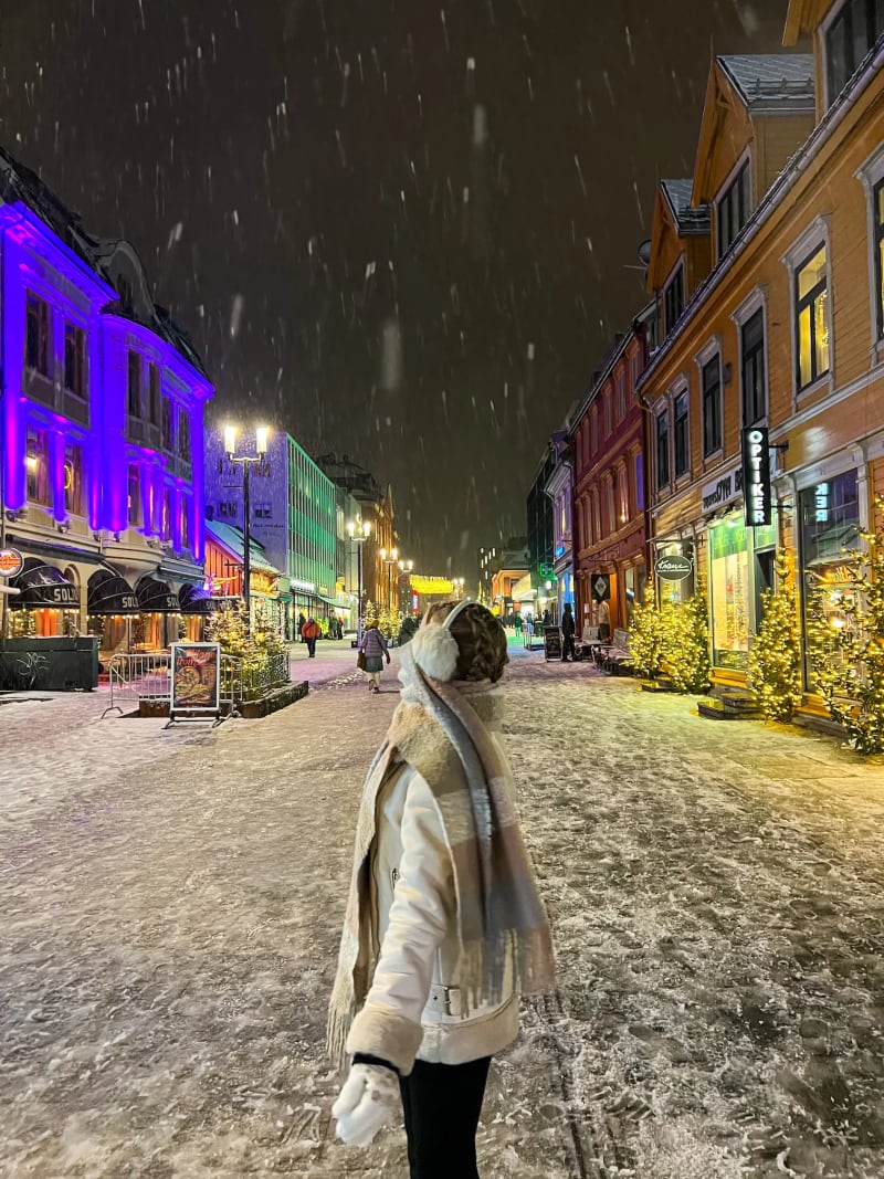Tromsø Norway in the winter