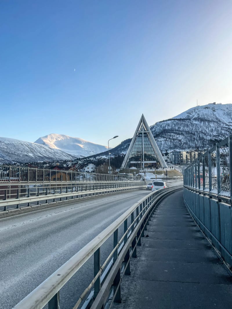 Tromsø Norway in the winter
