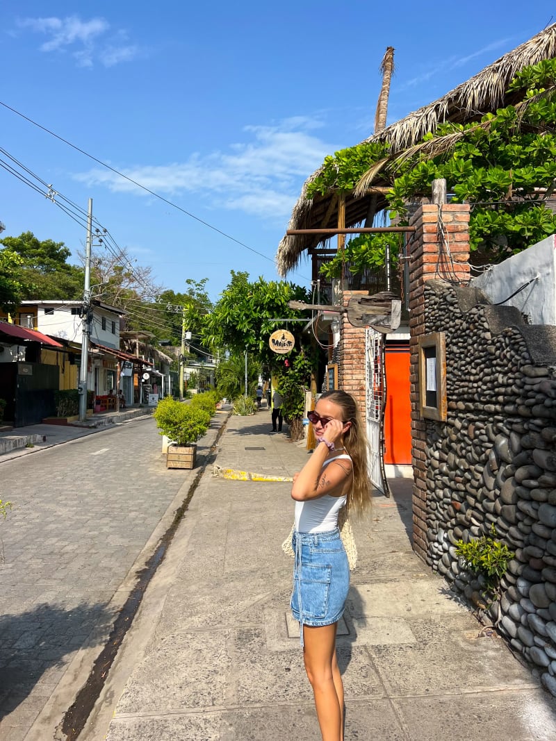 Beautiful coastline views of Surf City El Salvador