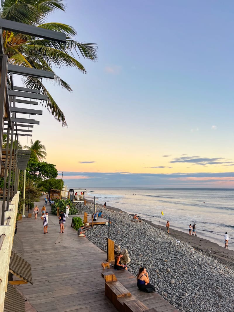 Villa property with a pool in El Sunzal, El Salvador