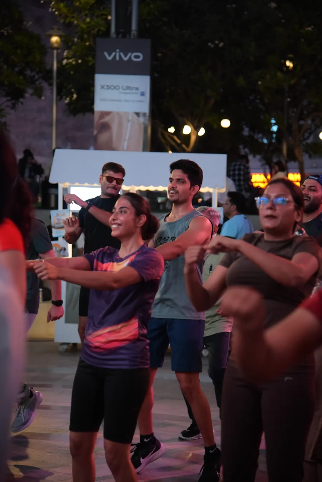 The Wellness Carnival's dance fitness party in full swing