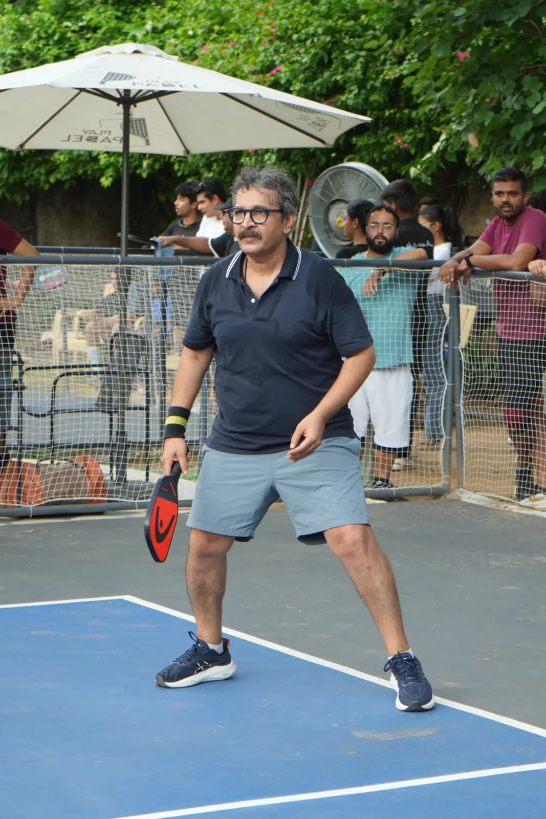 A FindYourFit pickleball match in play