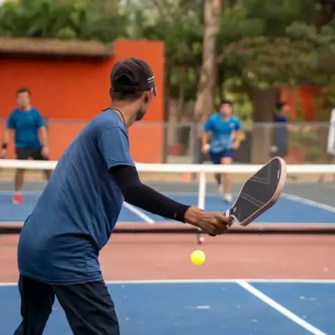 Action from a FindYourFit pickleball & padel tournament