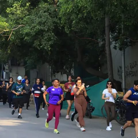 Movement and fitness activities at The Wellness Carnival