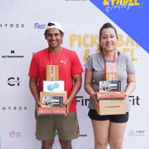 Winners at the Pickleball & Padel Palooza