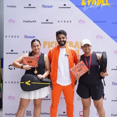 Winners at the Pickleball & Padel Palooza