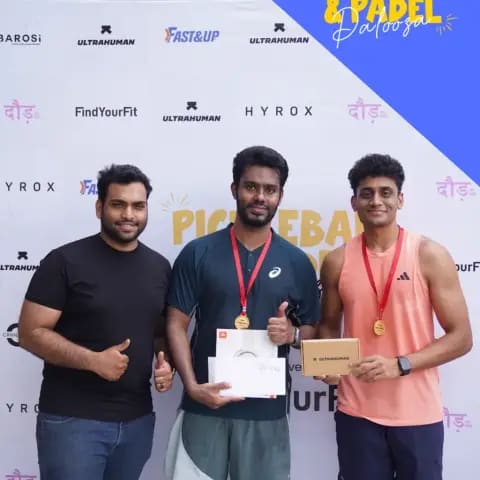 Winners at the Pickleball & Padel Palooza