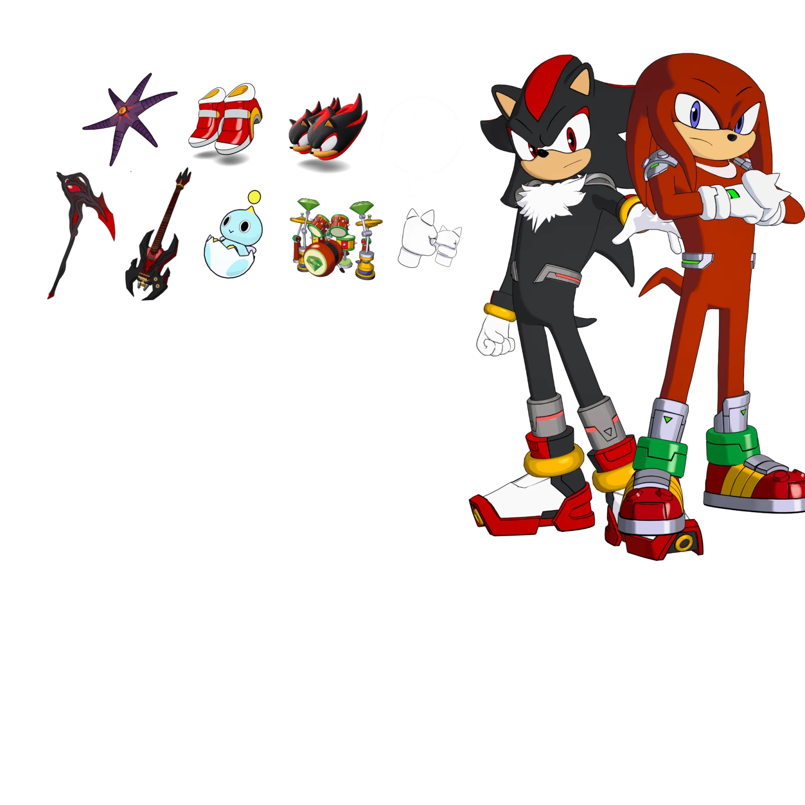Shadow the Hedgehog & Knuckles the Echidna Bundle