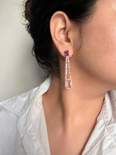 Elizabeth – Dual-Tone Strand Drops