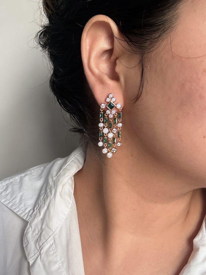 Adelaide – Emerald Cascade Drops