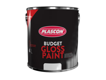 Kansai Plascon Plascon Budget Gloss Enamel paint container packaging