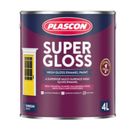Kansai Plascon Plascon Hi-Gloss Industrial Enamel paint container packaging