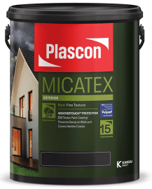 Kansai Plascon Plascon Micatex Exterior Wall Coating paint container packaging