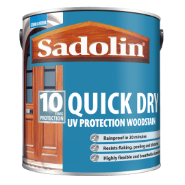Sadolin Sadolin Quick Dry Woodstain container packaging