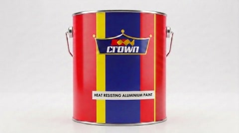 Crown Heat Resistant Aluminium up to 600°C — Crown Paints Kenya official pack container
