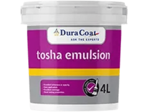 Duracoat Tosha Emulsion paint container