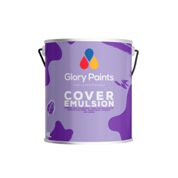 Glory Cover Emulsion genuine container packaging by Nasib Industrial Products Limited