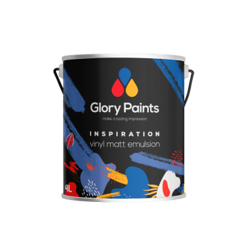 Glory Vinyl Matt Emulsion Premium Grade genuine container packaging by Nasib Industrial Products Limited