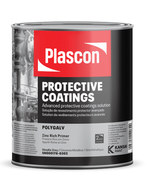 Kansai Plascon Plascon Chlorinated Rubber Zinc Rich Primer paint container packaging