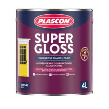 Kansai Plascon Plascon Hi-Gloss Industrial Enamel paint container packaging