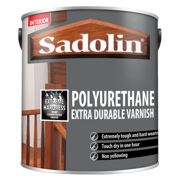 Sadolin Sadolin Polyurethane Extra Durable Varnish container packaging