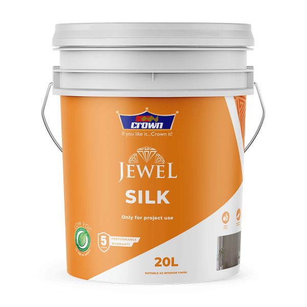 Crown Jewel Silk — Crown Paints Kenya official pack container