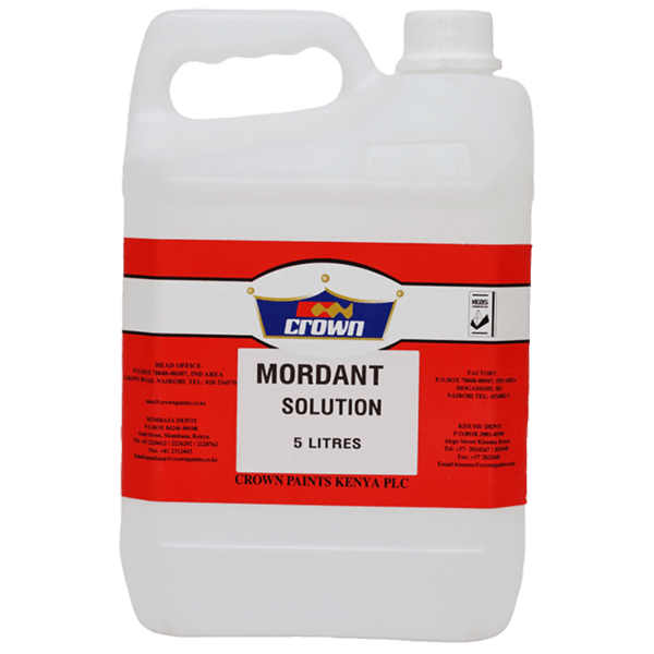 Crown Mordant Solution / Passivating Wash — Crown Paints Kenya official pack container