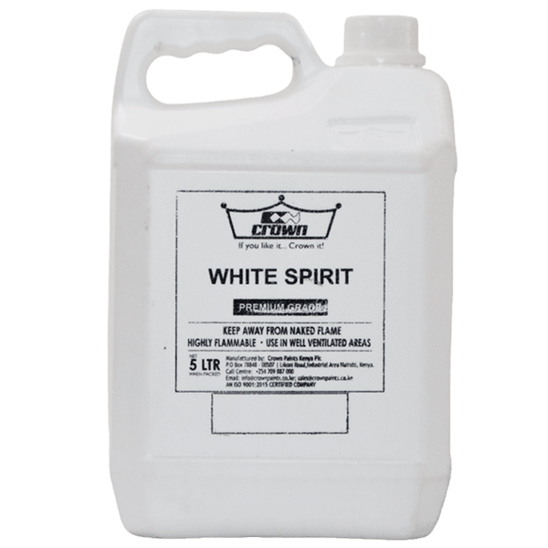 Crown White Spirit — Crown Paints Kenya official pack container