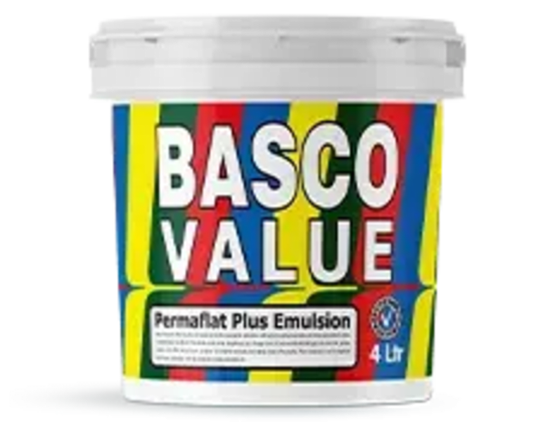 Basco Value Permaflat Plus Emulsion paint container