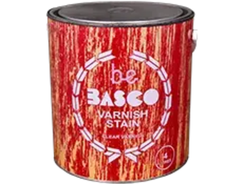 Basco Value Varnish Stain wood coating container