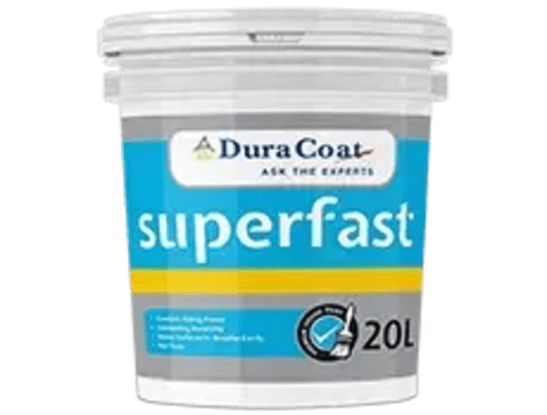 Duracoat Superfast Emulsion paint container
