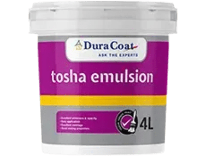 Duracoat Tosha Emulsion paint container