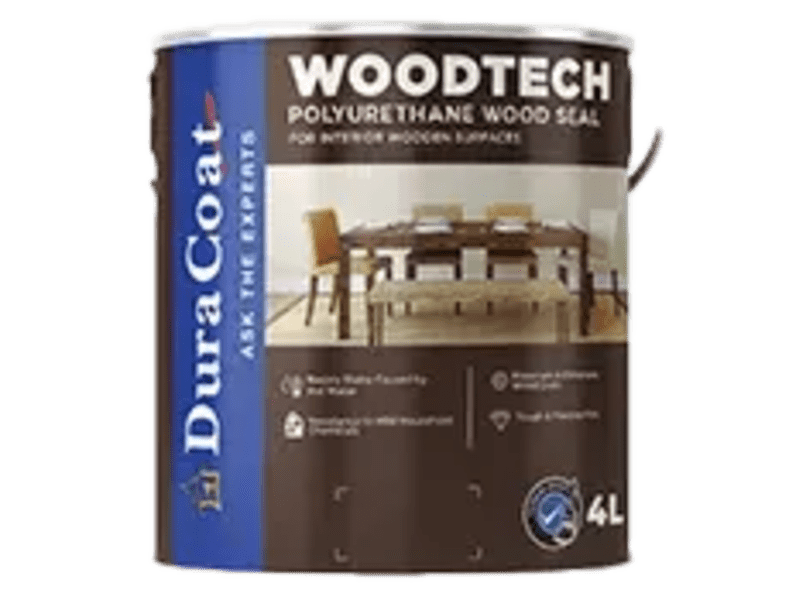 Duracoat WoodTech Polyurethane Woodseal wood coating container