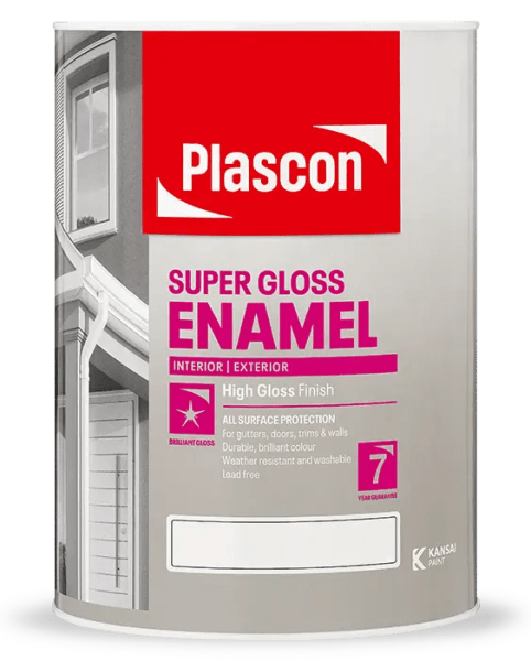 Kansai Plascon Plascon Super Universal Enamel paint container packaging
