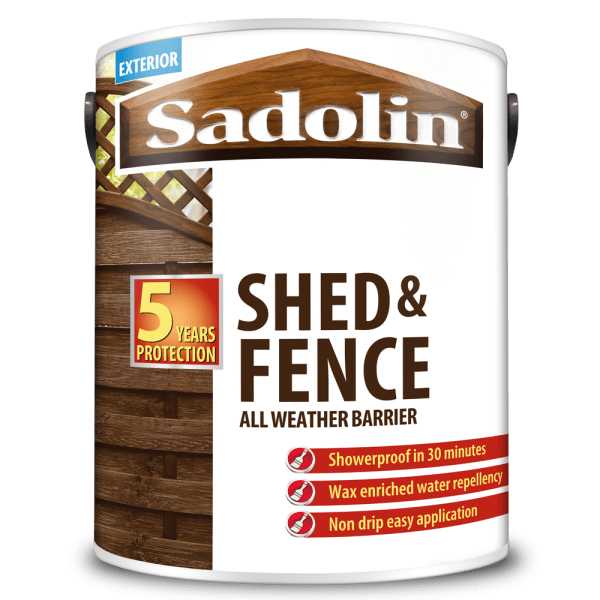 Sadolin Sadolin Shed and Fence All Weather Barrier container packaging