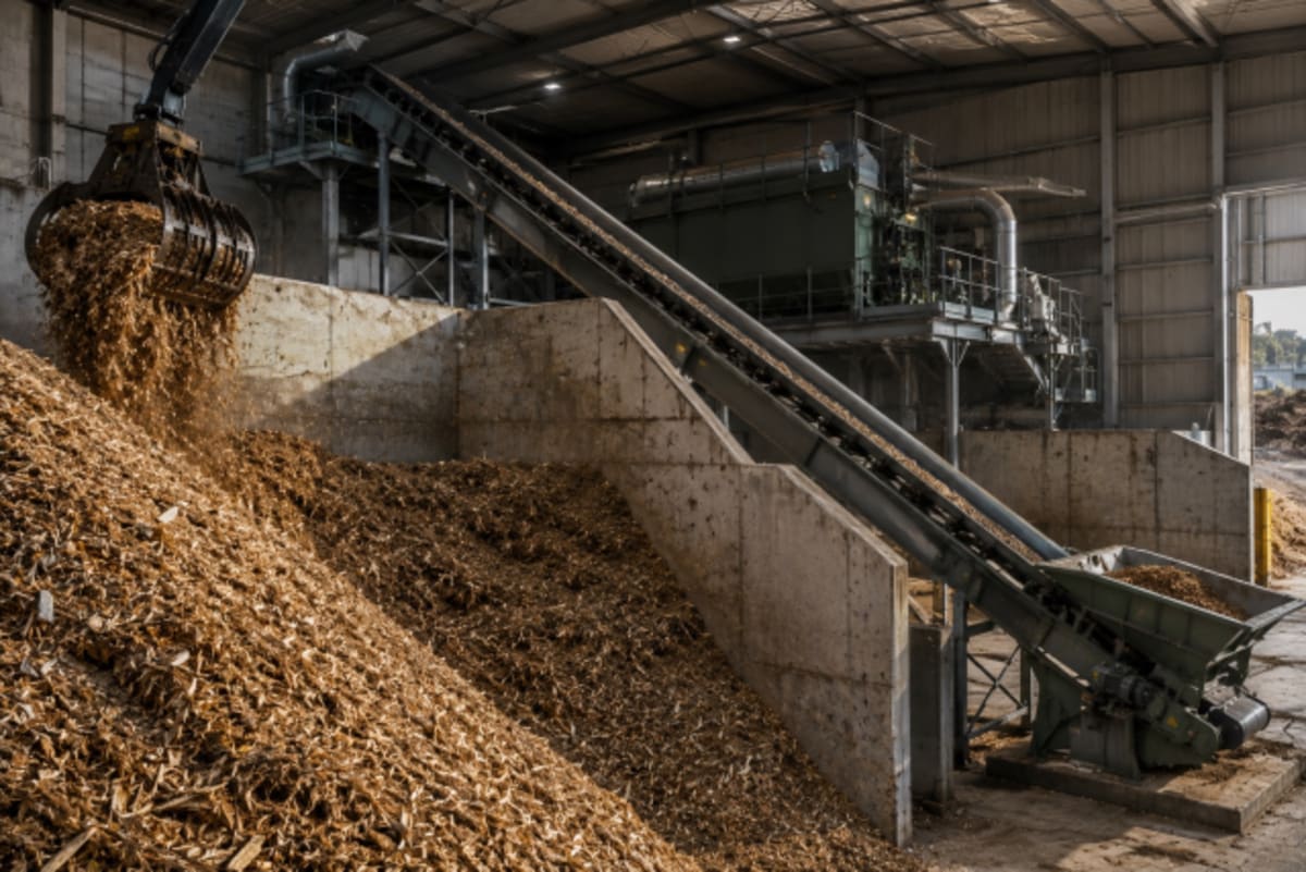 Materie prime per impianto a biomassa e biogas