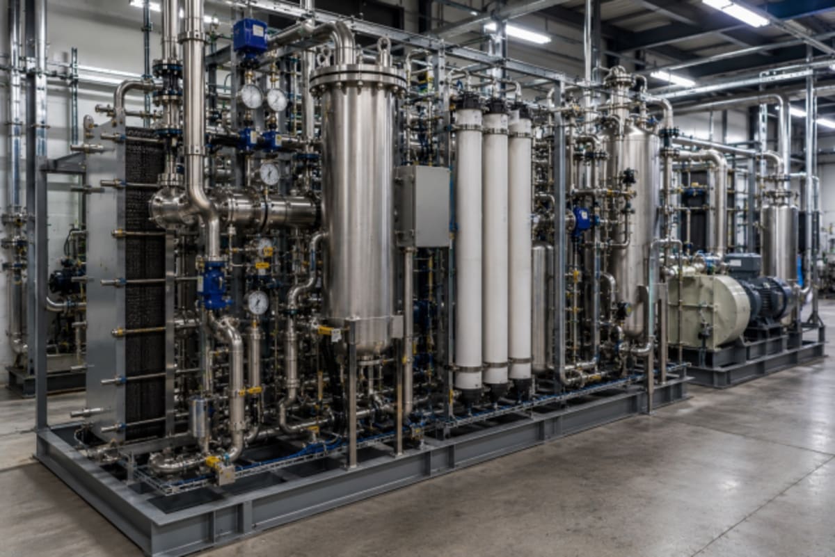 Sistema di upgrading gas per impianto biometano
