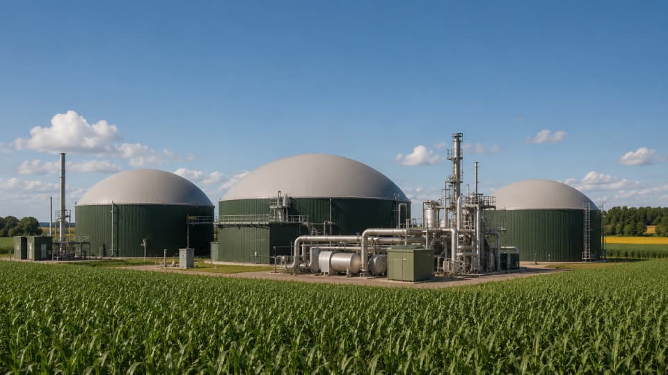 Immagine rappresentativa di impianto biomassa e biogas