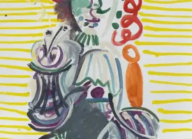 Pablo Picasso - Homme à la Pipe, 1968 offering thumbnail image}}