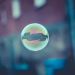 photo of a soap bubble used to illustrate post about the bitcoin bubble. photo via unsplash