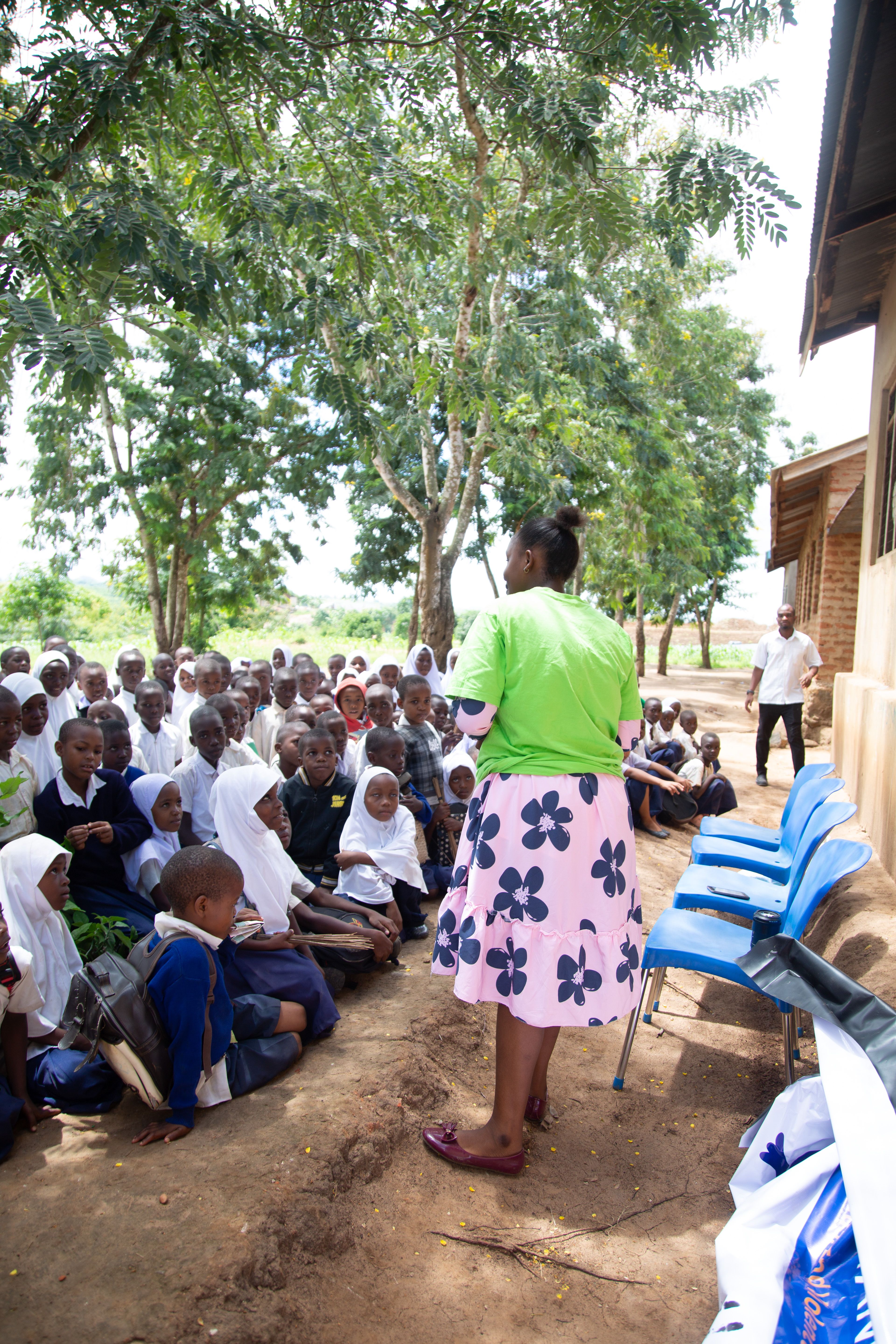 People taking part in a local health and learning activity