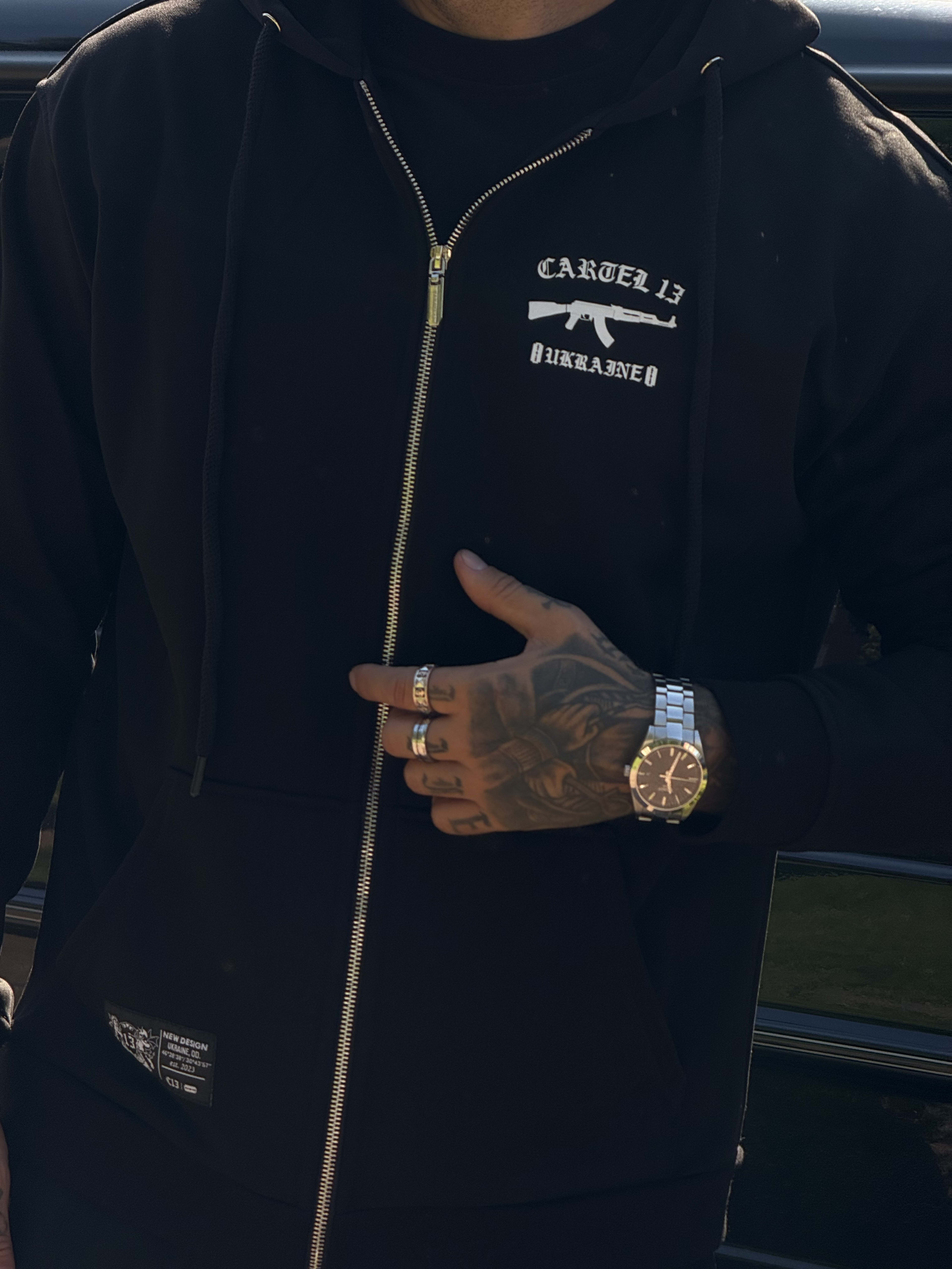 Зіп худі «GANG» 5