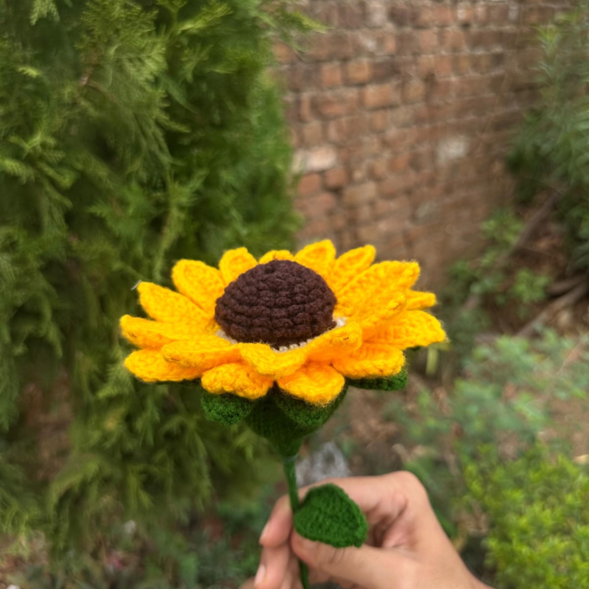 Crochet Sunflower Doll — image 2
