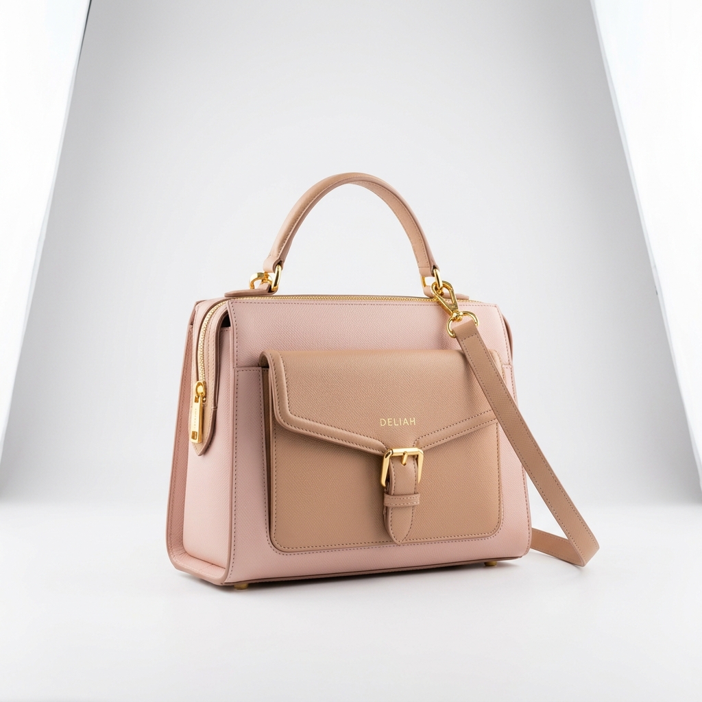YAKA Regent Structured Minimalist Work Satchel