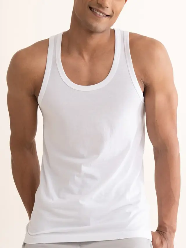 Neo-Cotton Antibacterial Vest Round