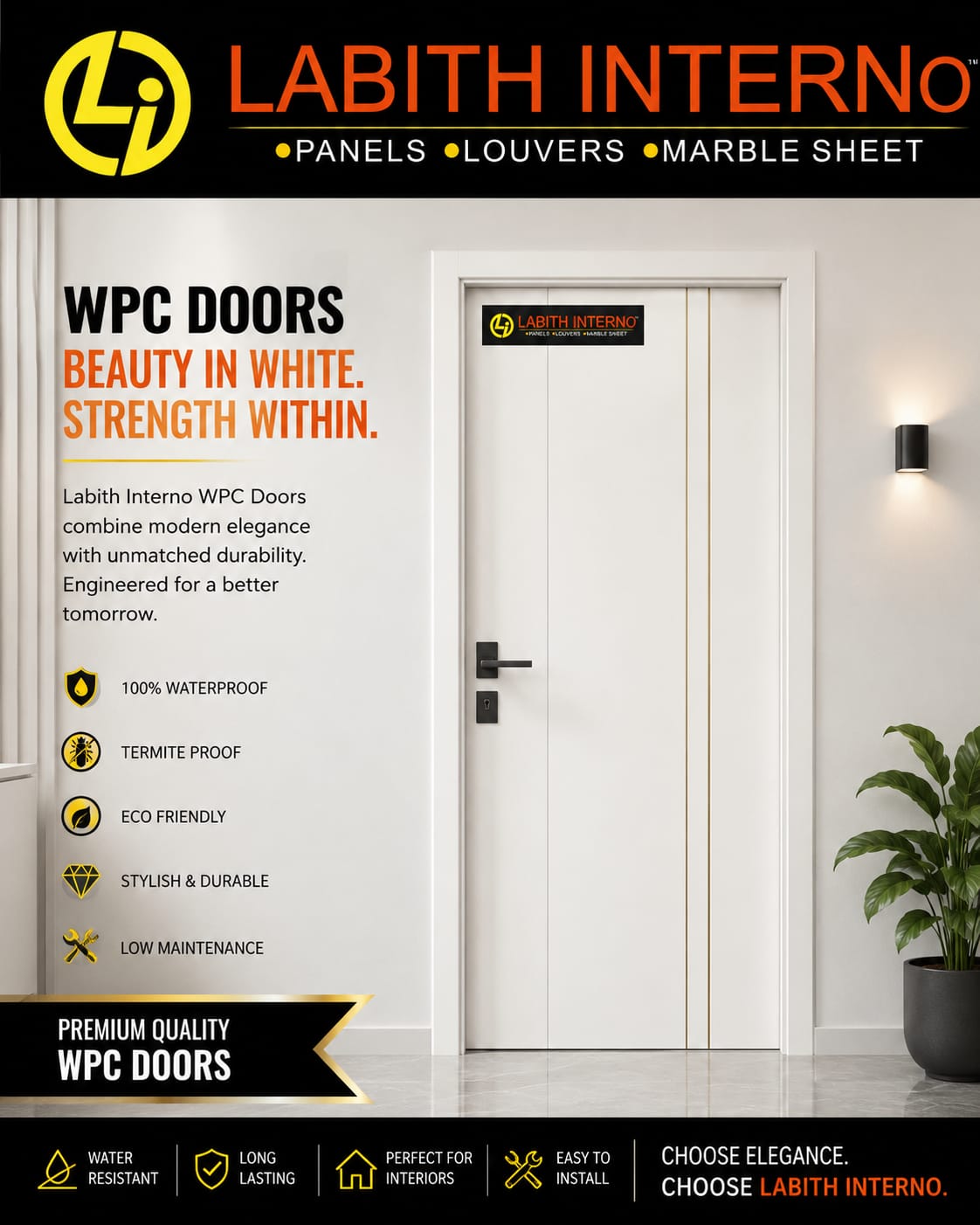 WPC Doors & Frames by Labith Interno