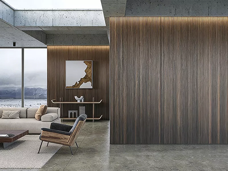 Fluted Panels by Labith Interno