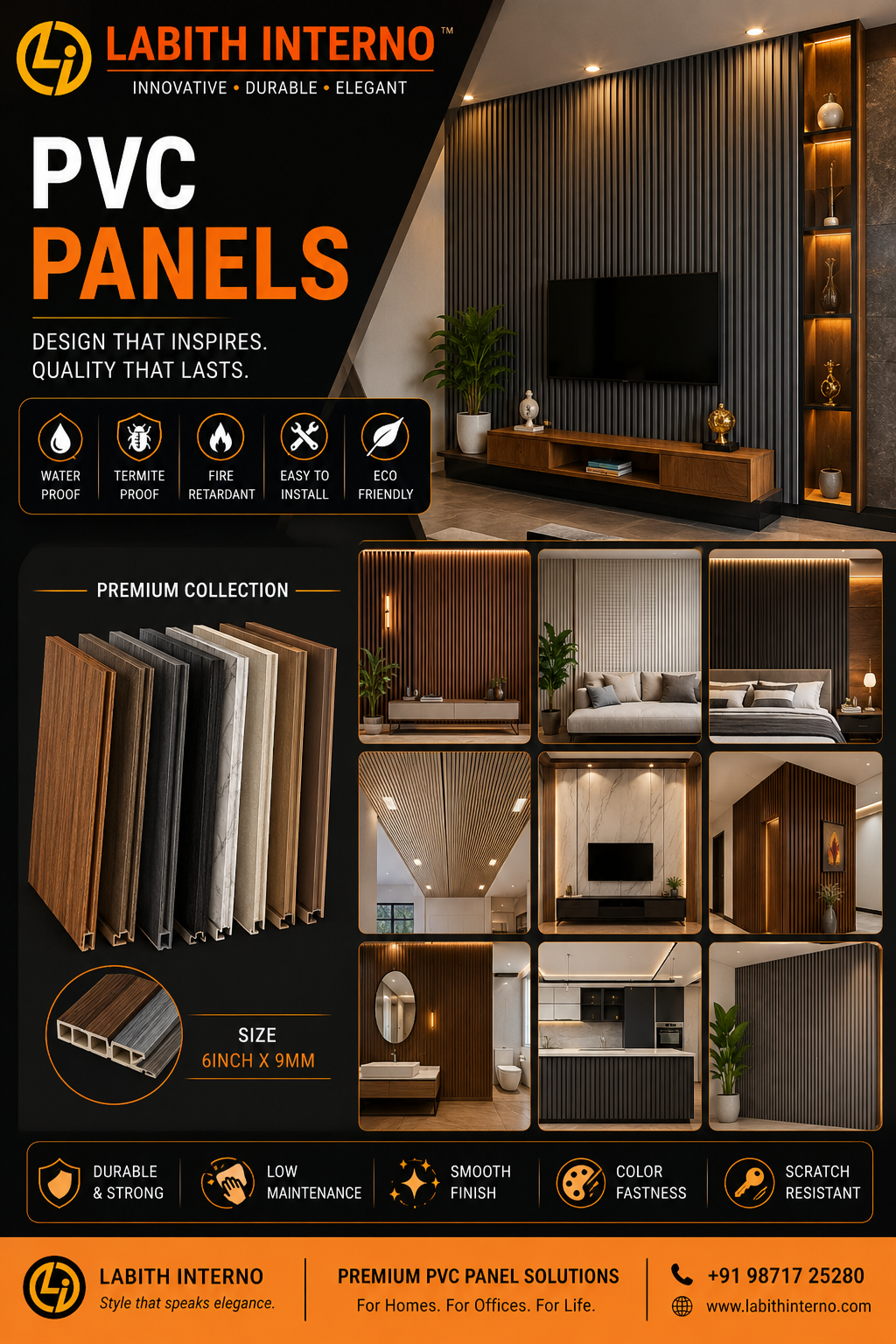PVC Panels by Labith Interno