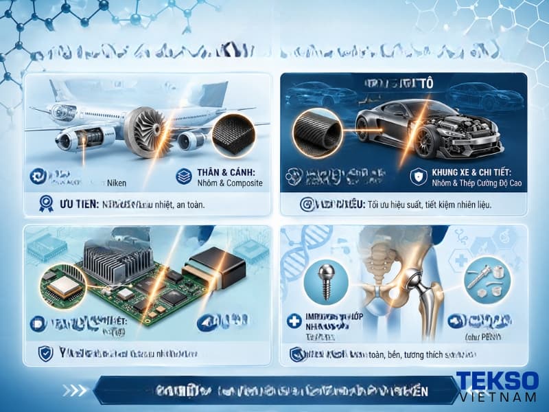 vật liệu đặc biệt - Tekso Việt Nam